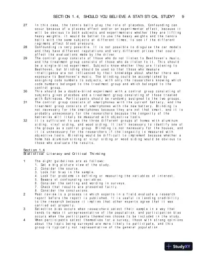 Solution Manual for Statistical Reasoning for Everyday Life, 5th Edition - Page 12 preview image