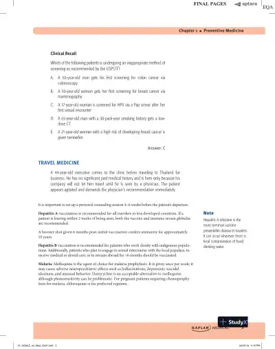 USMLE Step 2 CK Lecture Notes 2020: Internal Medicine (2019) - Page 15 preview image