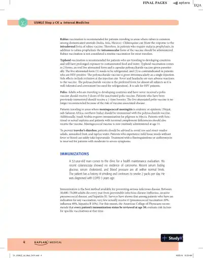 USMLE Step 2 CK Lecture Notes 2020: Internal Medicine (2019) - Page 16 preview image