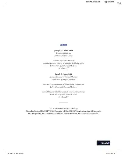 USMLE Step 2 CK Lecture Notes 2020: Internal Medicine (2019) - Page 9 preview image