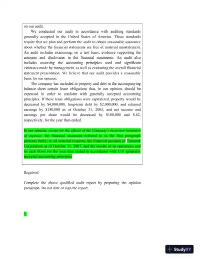 ACC 209 Auditing Exam 1 1 - Page 4 preview image