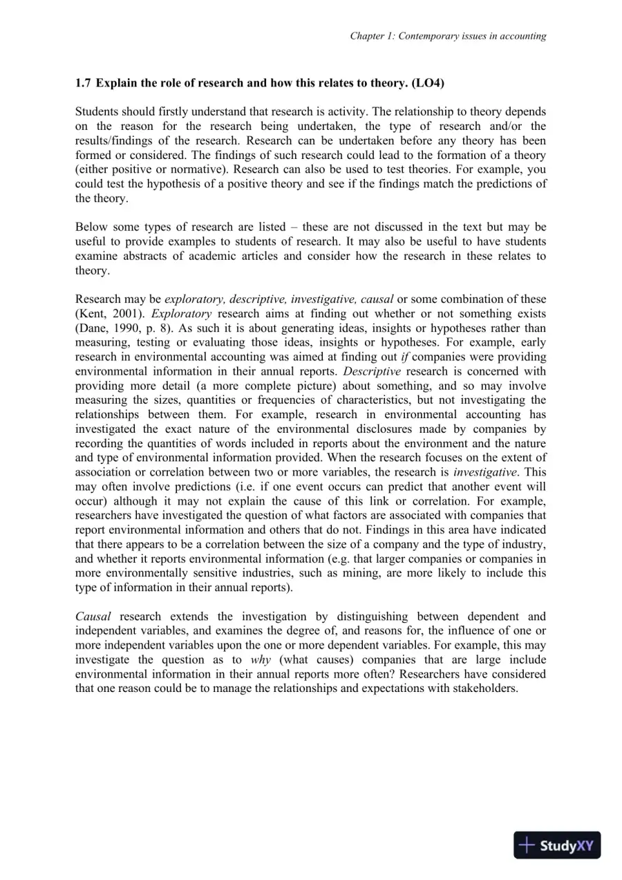 Solution Manual for Contemporary Issues in Accounting, 2nd Edition, page 13