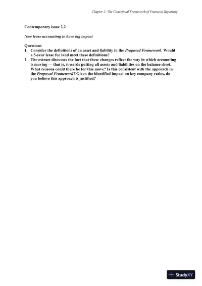 Solution Manual for Contemporary Issues in Accounting, 2nd Edition - Page 27 preview image