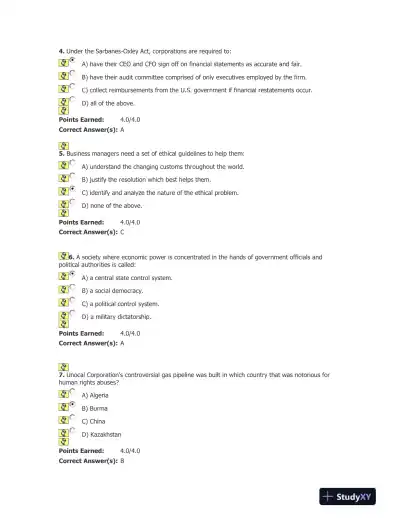 BA301 Test 2 (A+) - Page 3 preview image