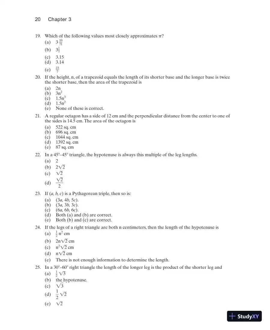 Test Bank For College Geometry: A Problem Solving Approach with Applications, 2nd Edition, page 21