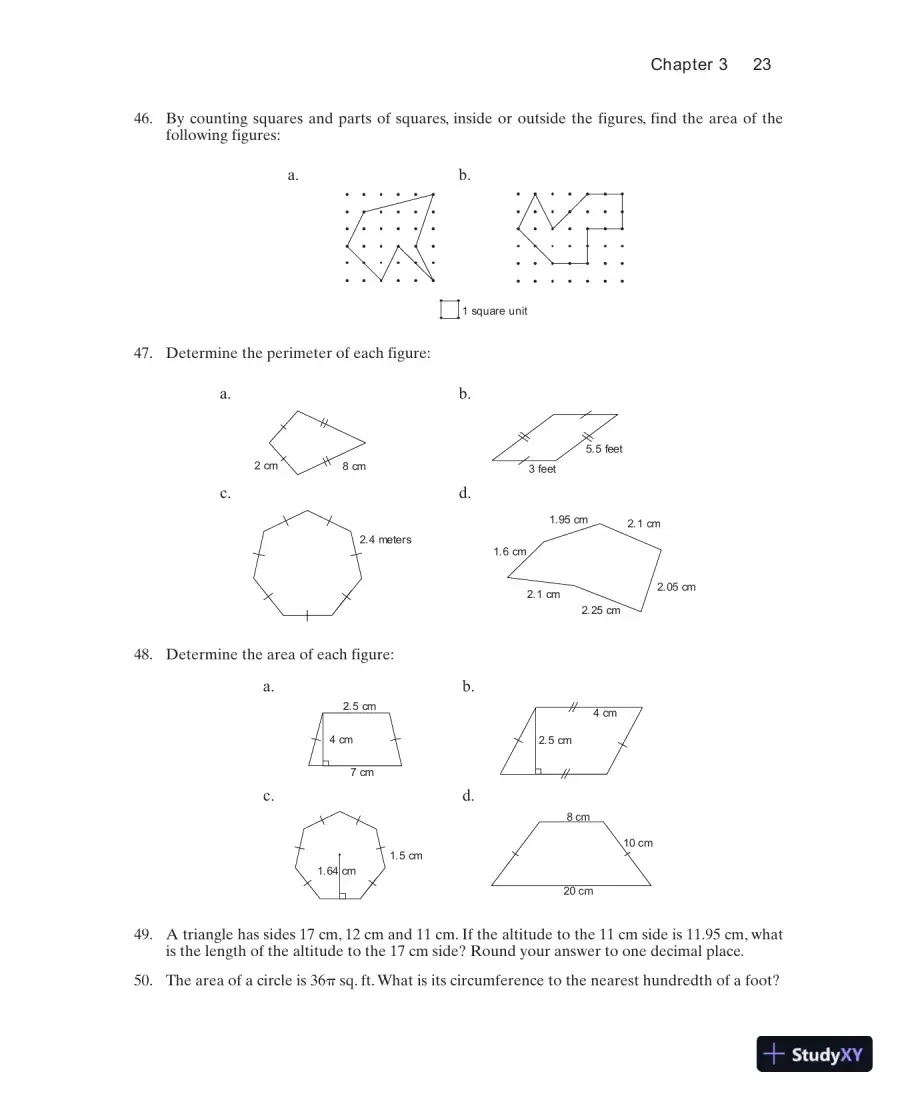 Test Bank For College Geometry: A Problem Solving Approach with Applications, 2nd Edition, page 24