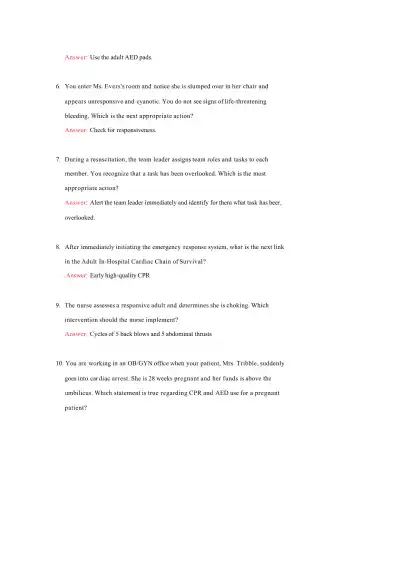 BLS FINAL EXAM 2024 - Page 2 preview image