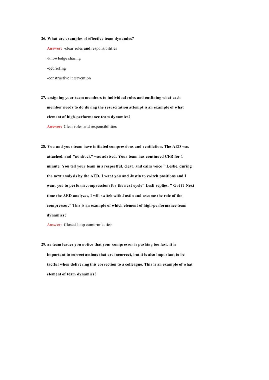 BLS FINAL EXAM 2024, page 6