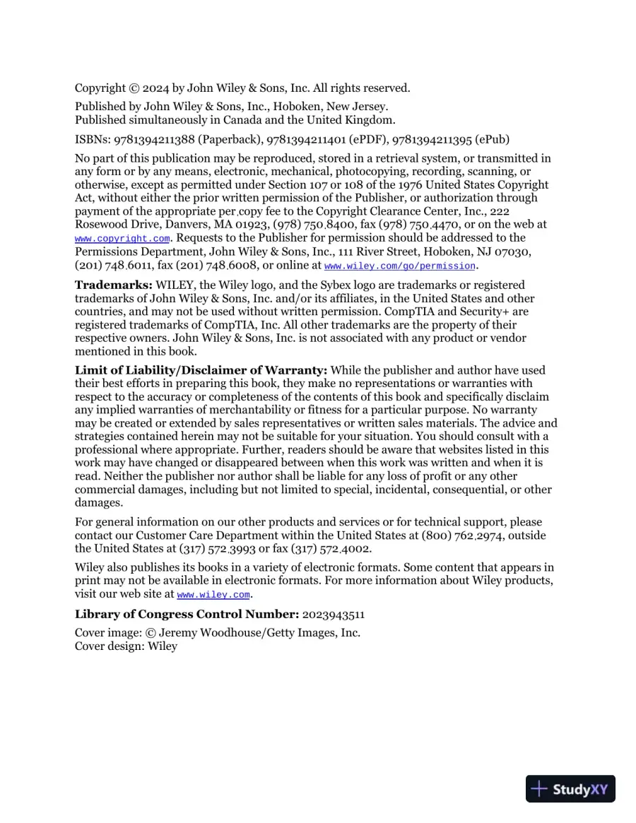 CompTIA Security+ Practice Tests: Exam SY0-701 (2024), page 7
