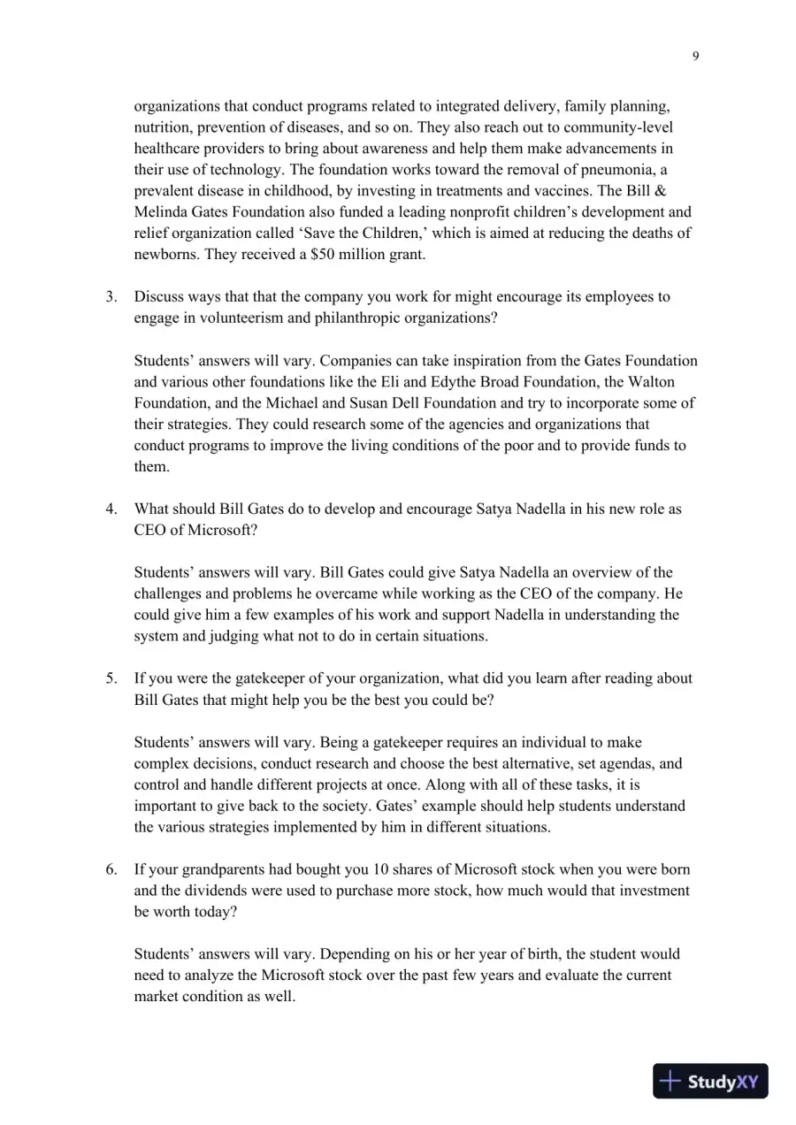 Supervision: Concepts and Practices of Management, 13th Edition Solution Manual, page 10