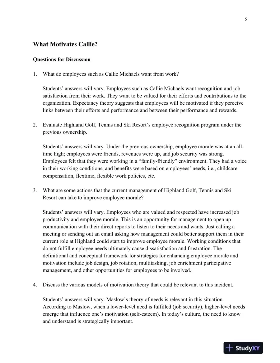 Supervision: Concepts and Practices of Management, 13th Edition Solution Manual, page 16