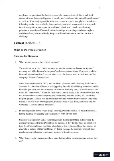 Supervision: Concepts and Practices of Management, 13th Edition Solution Manual - Page 5 preview image