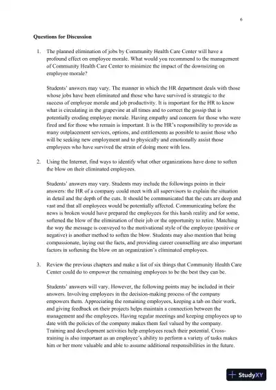 Supervision: Concepts and Practices of Management, 13th Edition Solution Manual - Page 7 preview image