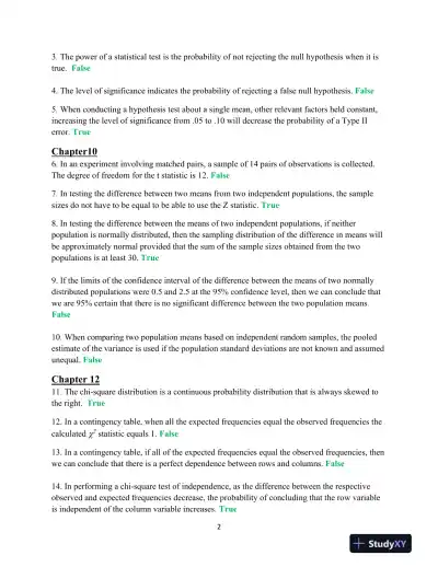 Bus 578 Business Statistics - Page 3 preview image