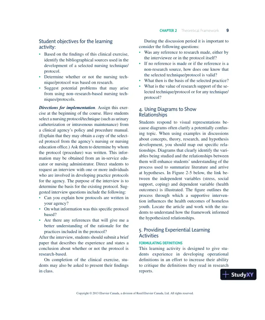Nursing Research In Canada: Methods, Critical Appraisal, And Utilization, 3rd Canadian Edition Lecture Notes, page 10