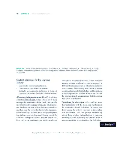 Nursing Research In Canada: Methods, Critical Appraisal, And Utilization, 3rd Canadian Edition Lecture Notes - Page 11 preview image