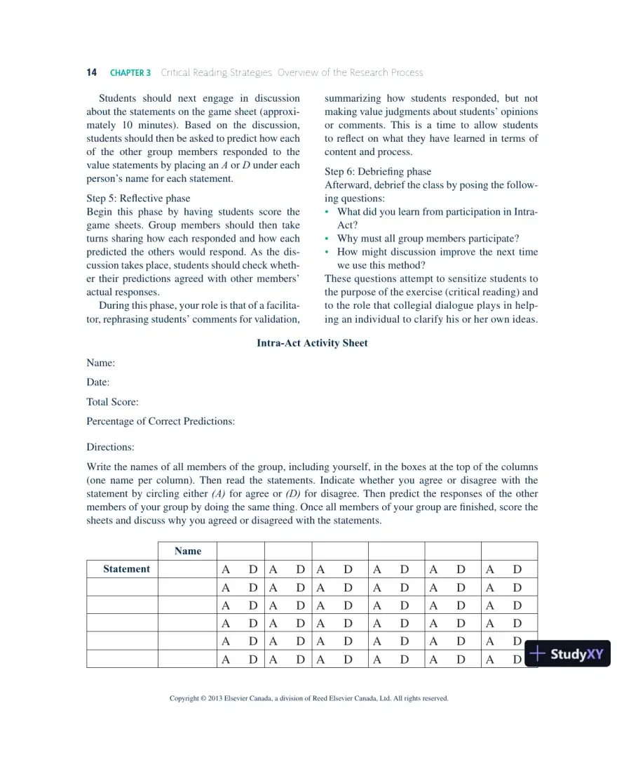 Nursing Research In Canada: Methods, Critical Appraisal, And Utilization, 3rd Canadian Edition Lecture Notes, page 15