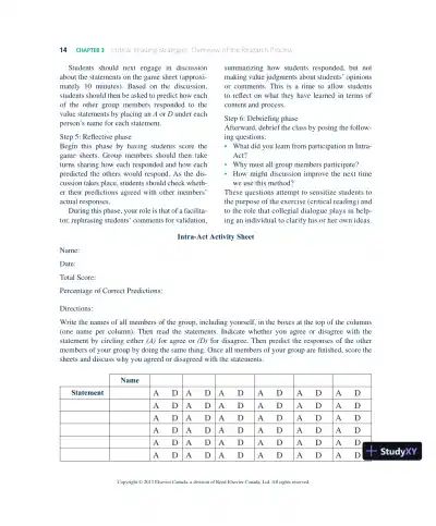 Nursing Research In Canada: Methods, Critical Appraisal, And Utilization, 3rd Canadian Edition Lecture Notes - Page 15 preview image