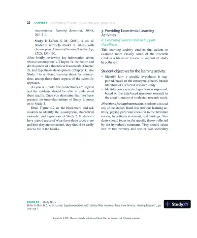 Nursing Research In Canada: Methods, Critical Appraisal, And Utilization, 3rd Canadian Edition Lecture Notes - Page 23 preview image