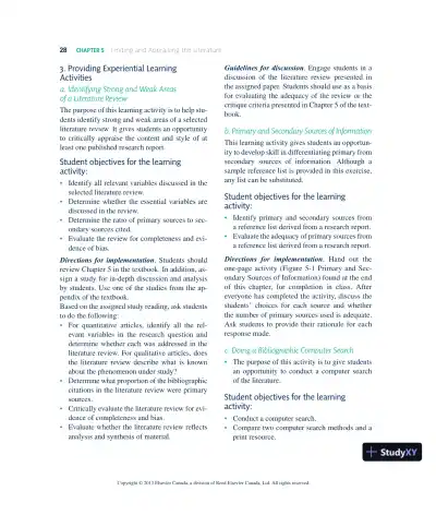 Nursing Research In Canada: Methods, Critical Appraisal, And Utilization, 3rd Canadian Edition Lecture Notes - Page 29 preview image