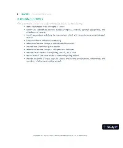 Nursing Research In Canada: Methods, Critical Appraisal, And Utilization, 3rd Canadian Edition Lecture Notes - Page 7 preview image