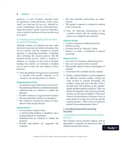 Nursing Research In Canada: Methods, Critical Appraisal, And Utilization, 3rd Canadian Edition Lecture Notes - Page 9 preview image