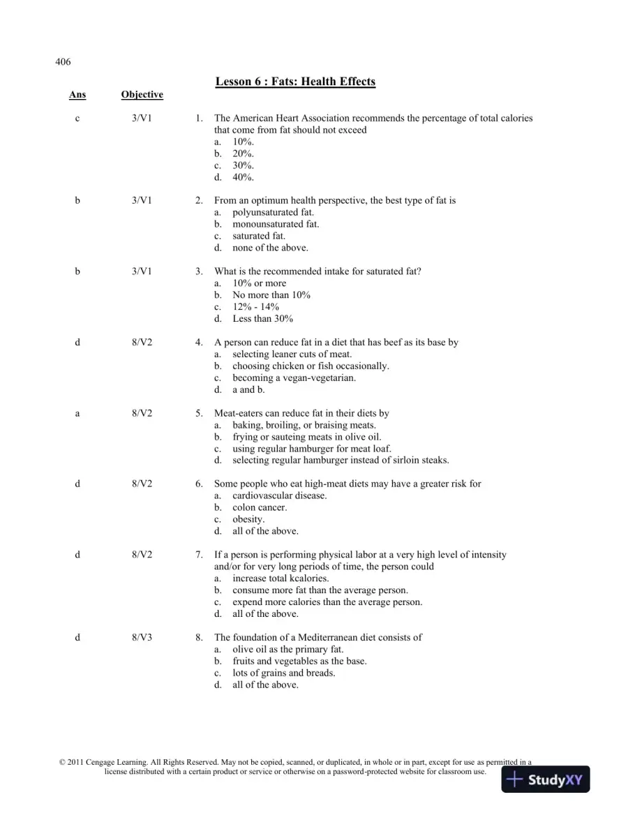 Understanding Nutrition 12th edition Test Bank, page 12
