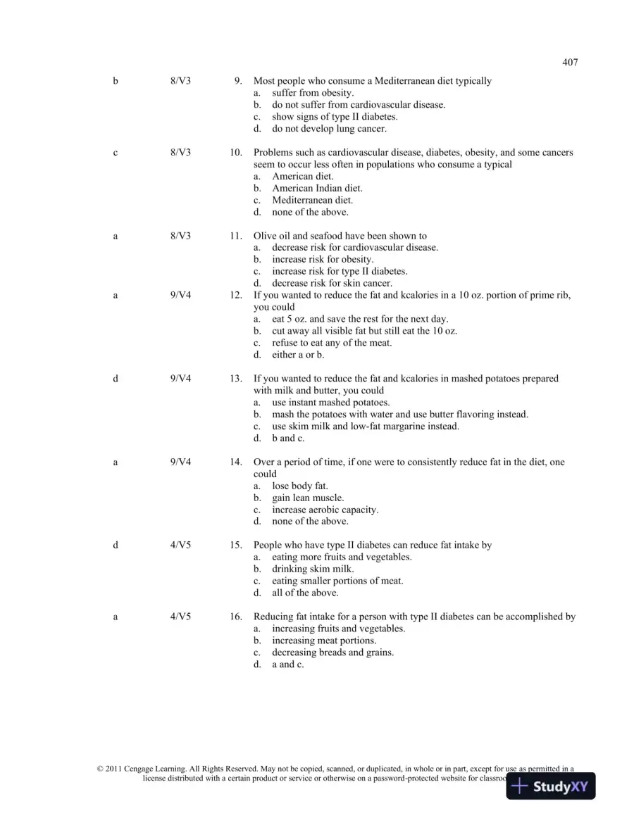 Understanding Nutrition 12th edition Test Bank, page 13