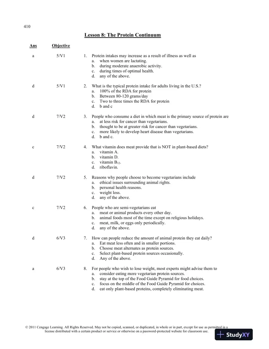 Understanding Nutrition 12th edition Test Bank, page 16