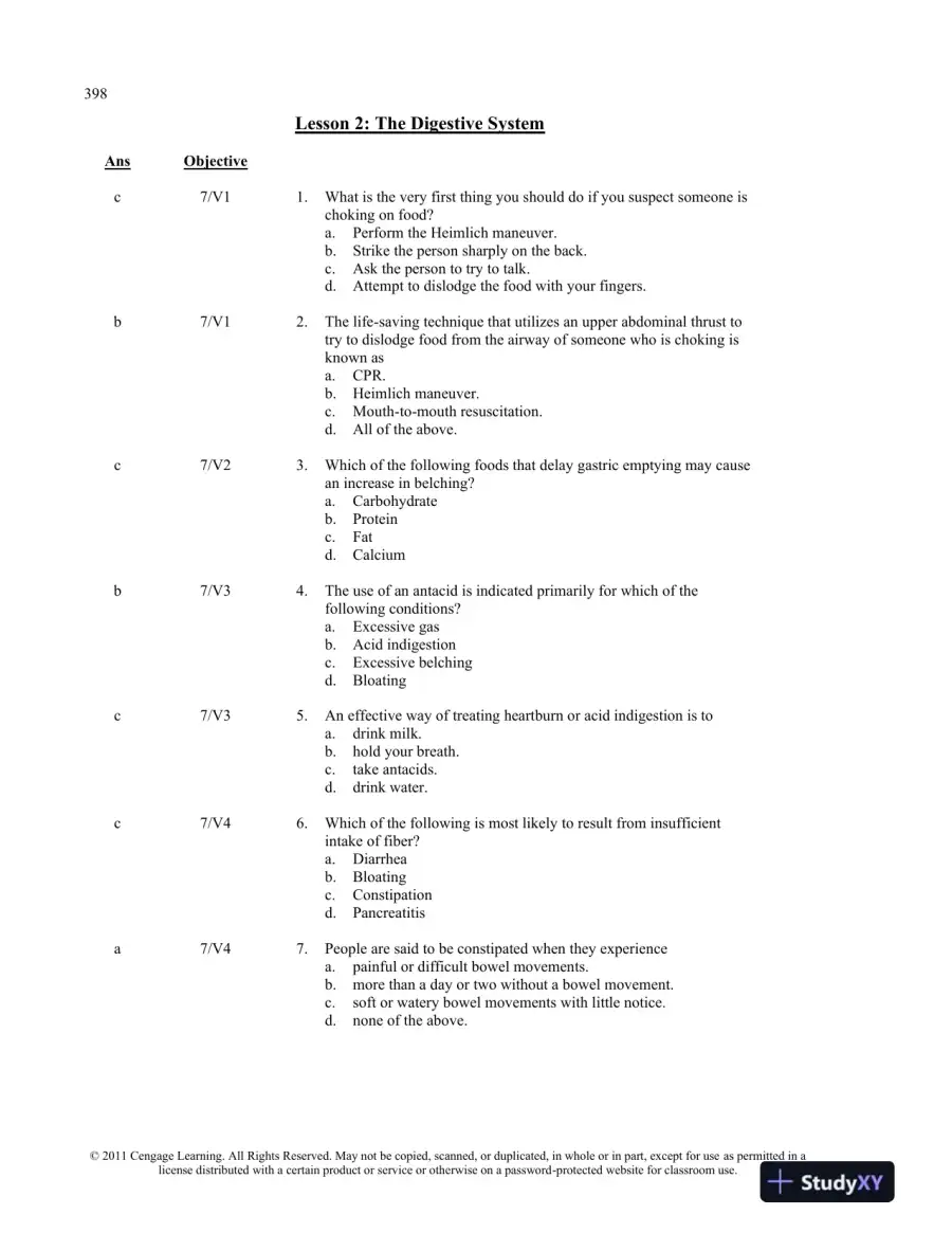 Understanding Nutrition 12th edition Test Bank, page 4