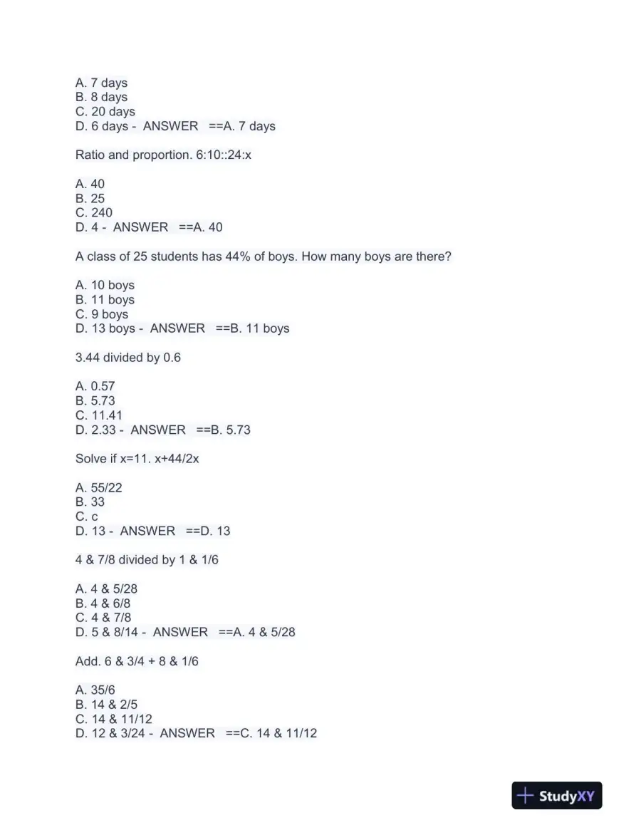 HESI math, vocab, grammer, reading comp, a&p Practice Exam With Answers (1133 Solved Questions), page 12
