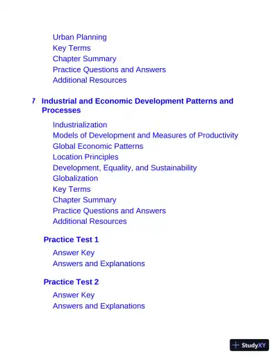 AP Human Geography: with 2 Practice Tests (2020) - Page 10 preview image