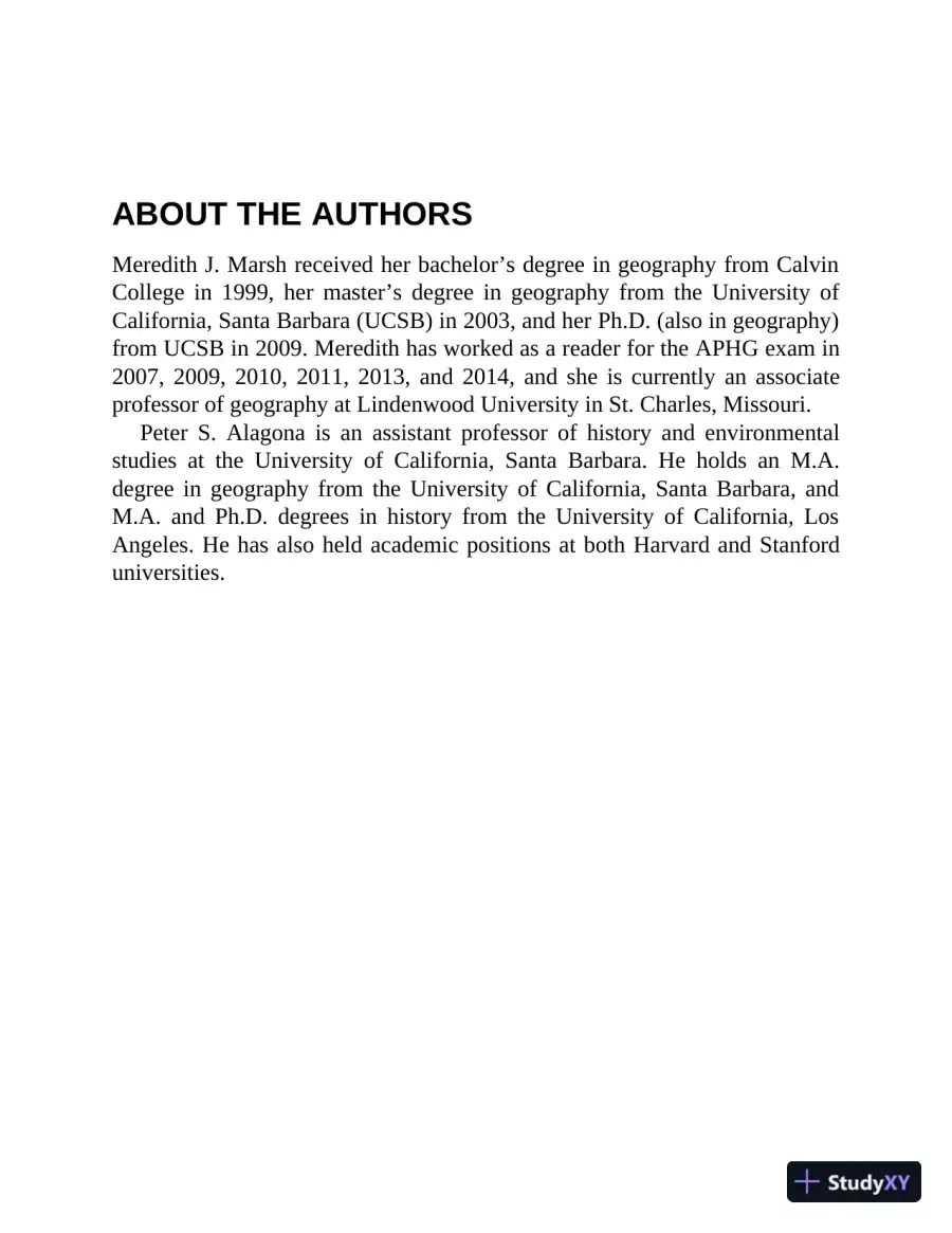 AP Human Geography: with 2 Practice Tests (2020), page 5