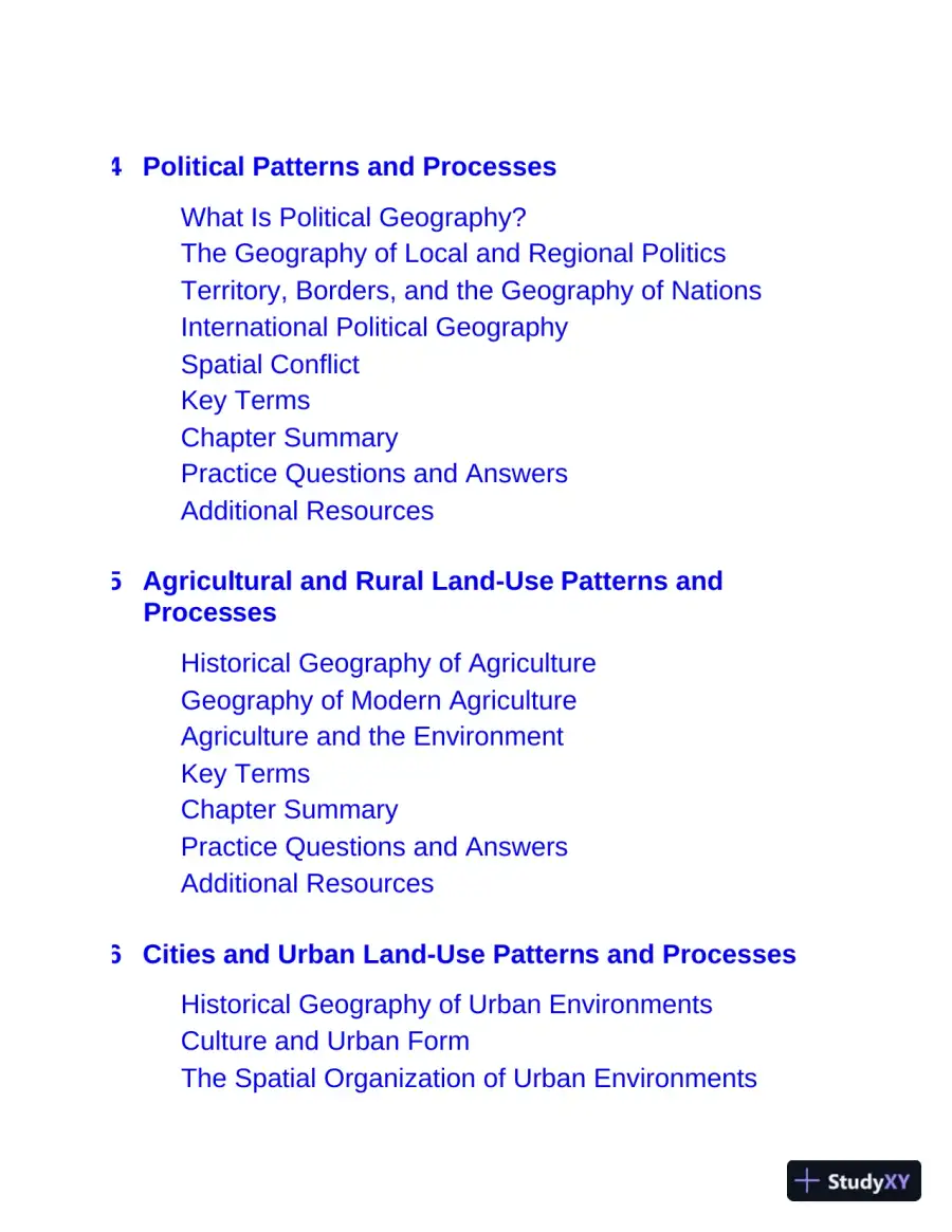 AP Human Geography: with 2 Practice Tests (2020), page 9