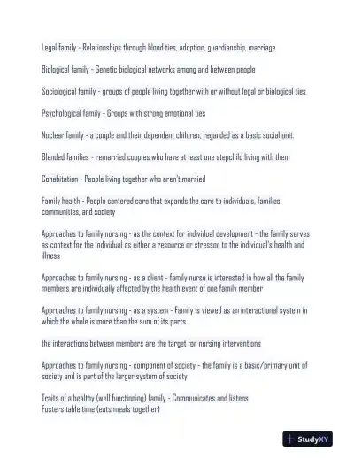 NURS480 Nursing Diagnosis Study Guide Practice Exam With Answers (250 Solved Questions) - Page 4 preview image