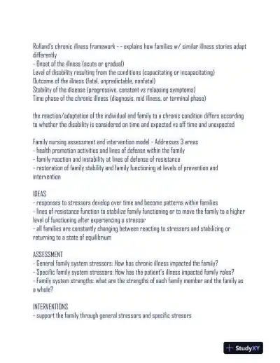 NURS480 Nursing Diagnosis Study Guide Practice Exam With Answers (250 Solved Questions) - Page 9 preview image