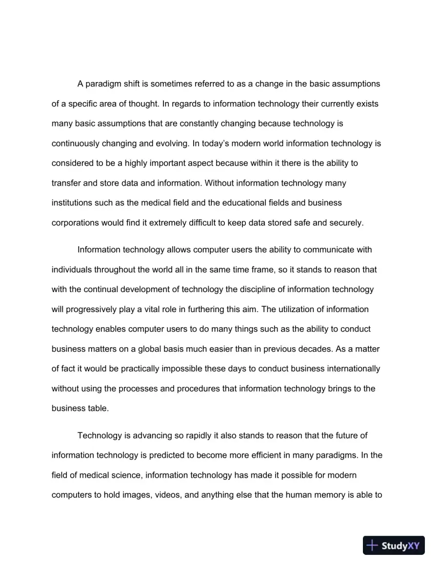 The Future Of Information Technology, page 3