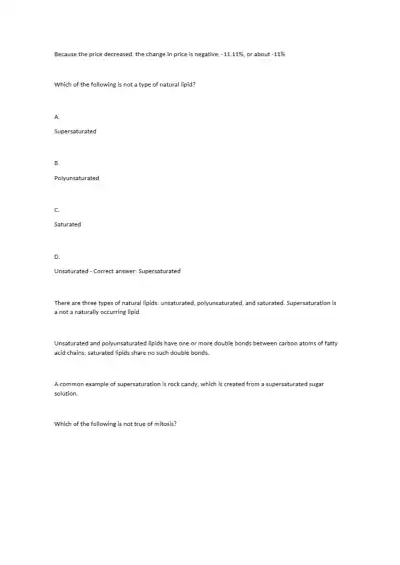 ATI TEAS Test Practice Questions and Answers Solut - Page 2 preview image