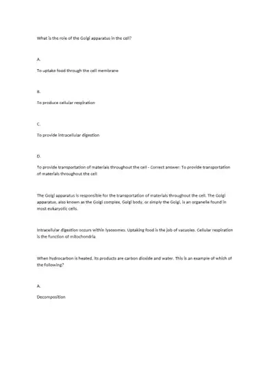 ATI TEAS Test Practice Questions and Answers Solut - Page 4 preview image