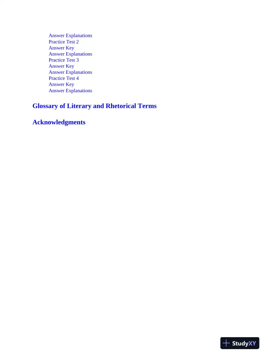AP English Literature and Composition Premium, 2024: 8 Practice Tests + Comprehensive Review (2024), page 11