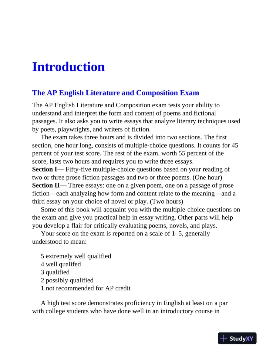 AP English Literature and Composition Premium, 2024: 8 Practice Tests + Comprehensive Review (2024), page 16