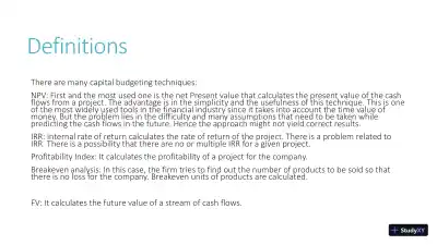 Capital Budgeting - Page 3 preview image