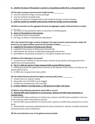 BUS 475 Final Exam Study Guide 2012 � Set 4 - Page 5 preview image