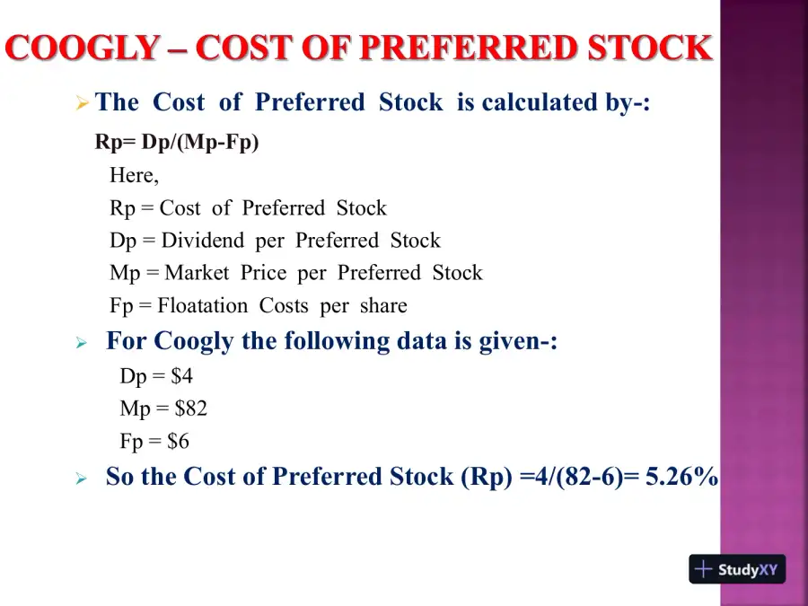 Weighted Average Costof Capital An Analysis Of Coogly Inc., page 3