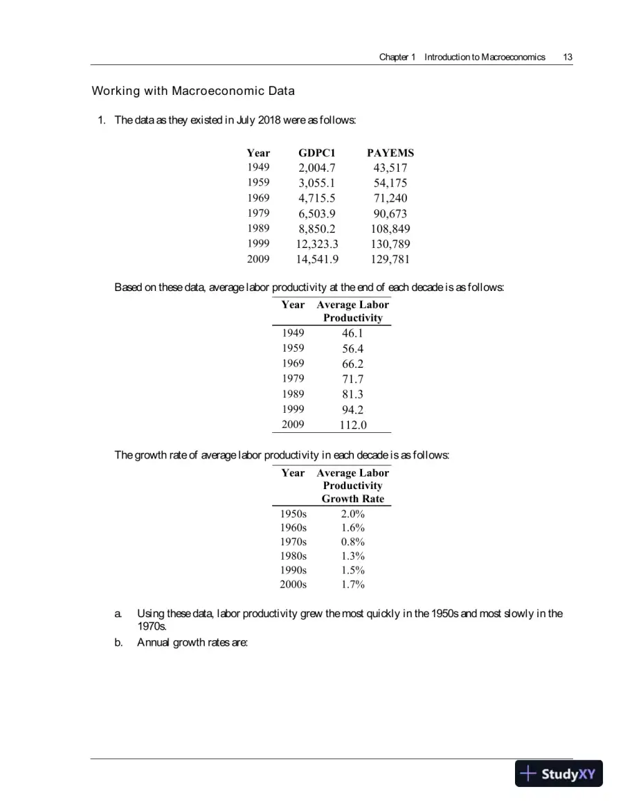 Solution Manual For Macroeconomics, 10th Edition, page 16