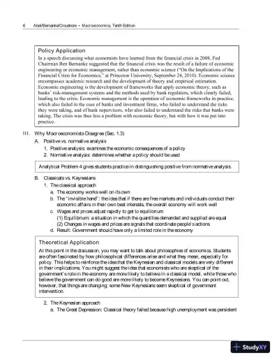 Solution Manual For Macroeconomics, 10th Edition - Page 9 preview image