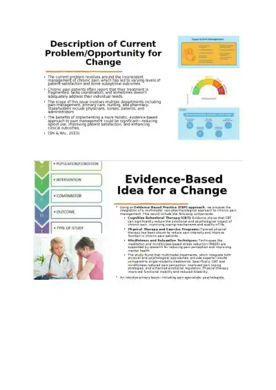 Recommending an Evidence-Based Practice Change - Page 2 preview image