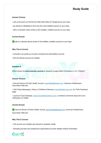 Writing - How to Research and Organize Your Writing - Page 6 preview image
