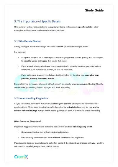 Writing - How to Research and Organize Your Writing - Page 7 preview image