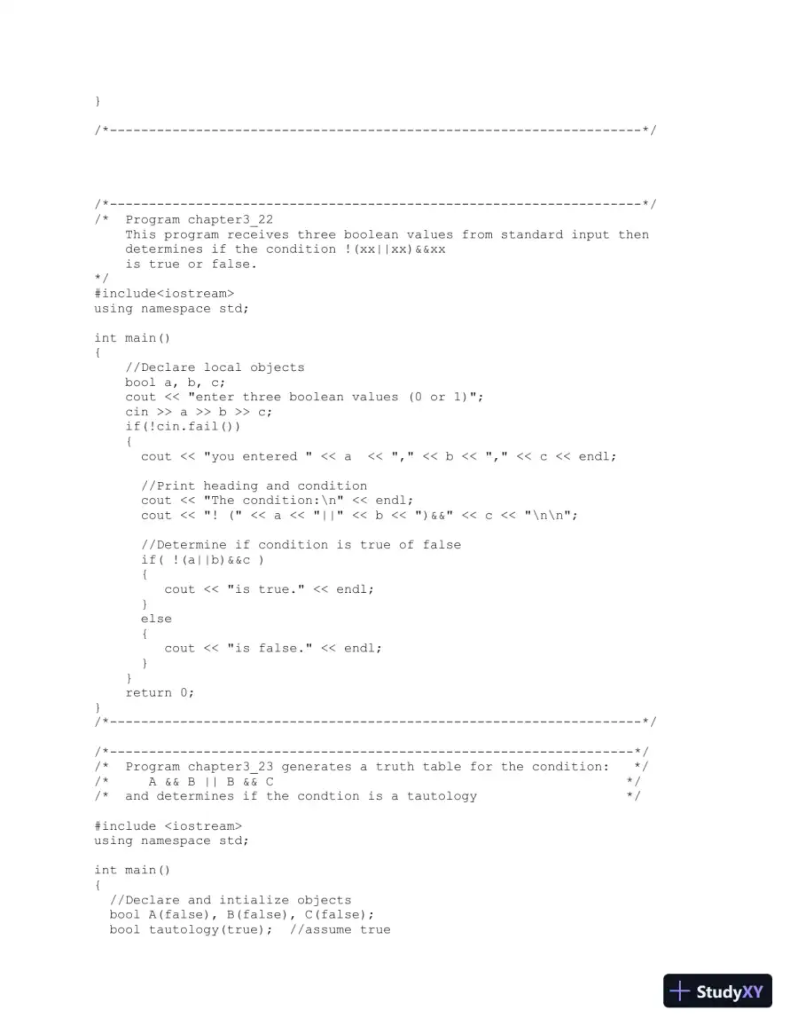 Solution Manual for Engineering Problem Solving With C++, 4th Edition, page 18